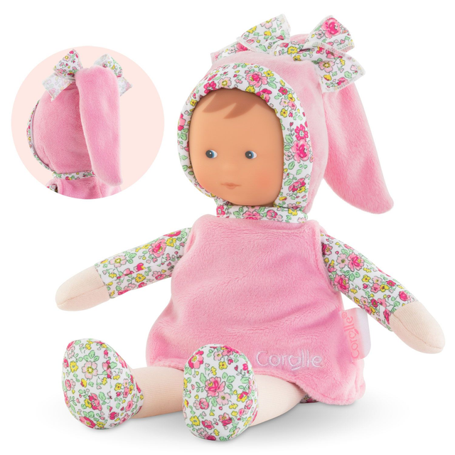 Doudou Miss Rose Jardin en Fleurs COROLLE