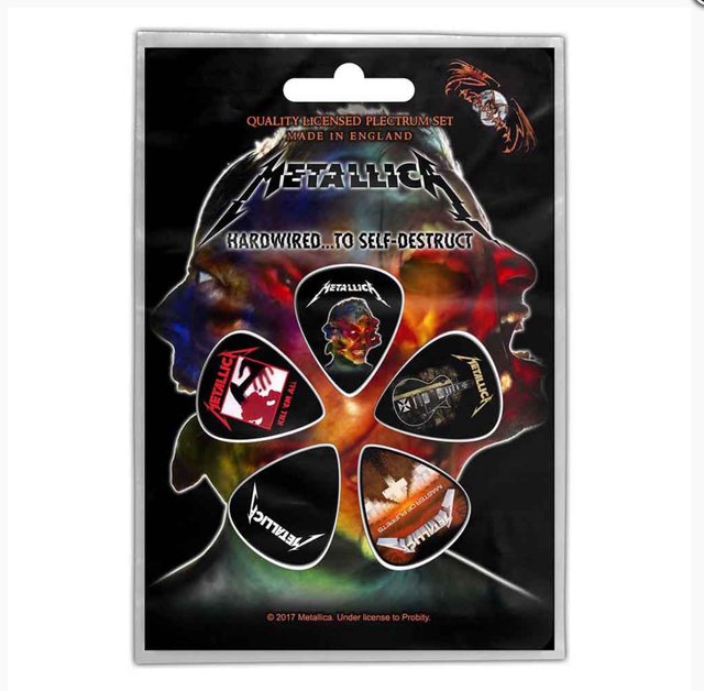 METALLICA PLECTRUM PACK: HARDWIRED TO SELF-DESTRUCT