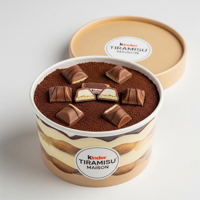 Tiramisu Kinder Bueno artisanal 3/4 personnes 