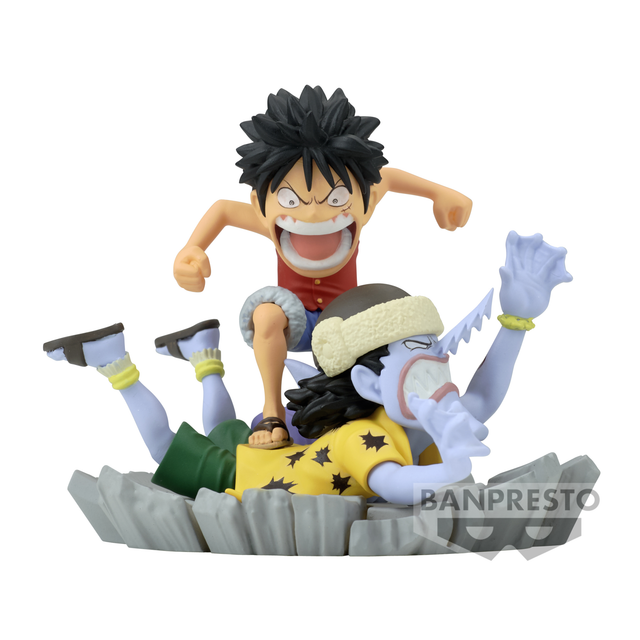 Monkey D. Luffy vs. Arlong - One Piece: Banpresto - WCF Log Stories 7cm 🏴‍☠️🦈