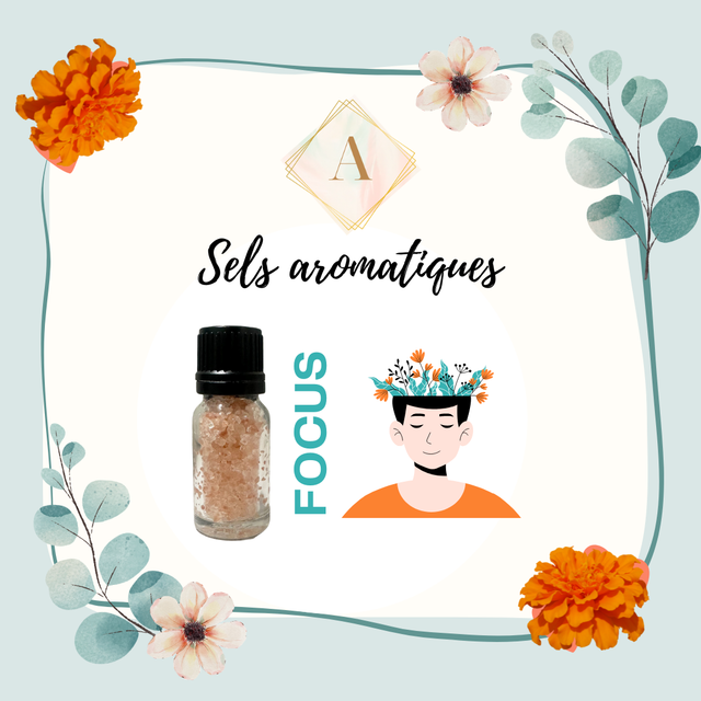 Sels Aromatiques &quot;Focus&quot; - flacon de 10ml