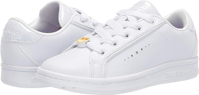 Baskets fille Skechers Class Star blanches