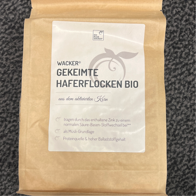 Wacker - Haferflocken Bio Gekeimt 