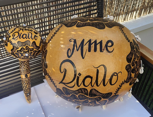 Calebasse/louche Hendaty 