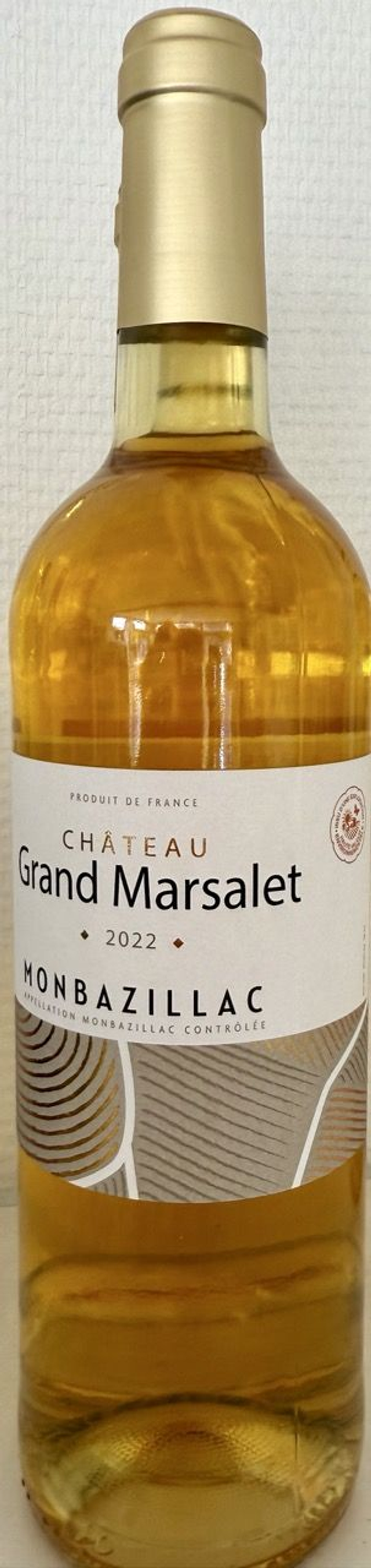 Monbazillac Grand Marsalet 75 cL (2022)