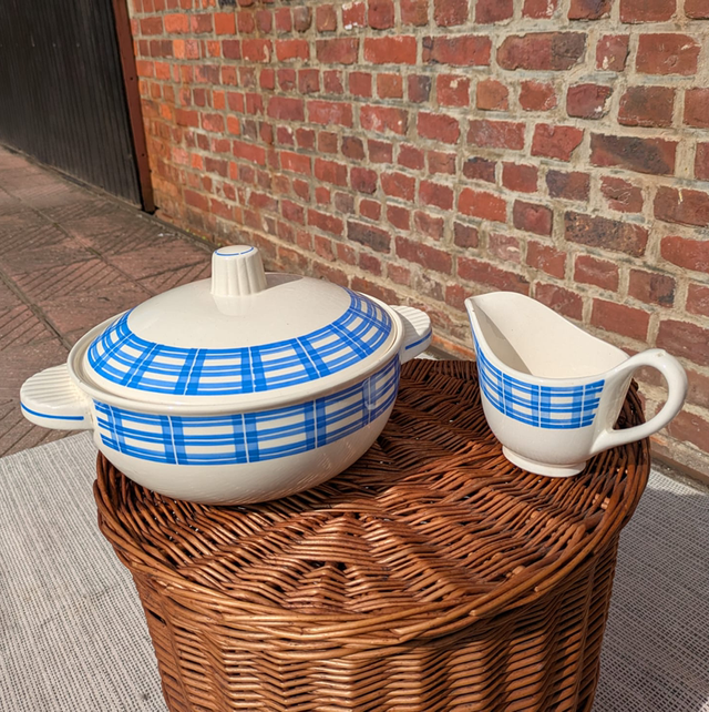 Soupière et saucier « l’ecossais »