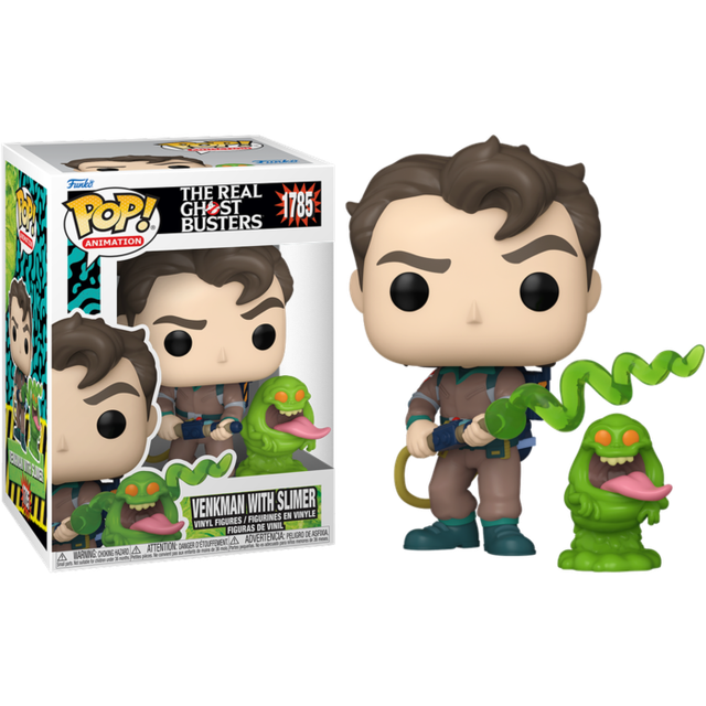 The Real Ghostbusters: Venkman with Slimer Pop! #1785