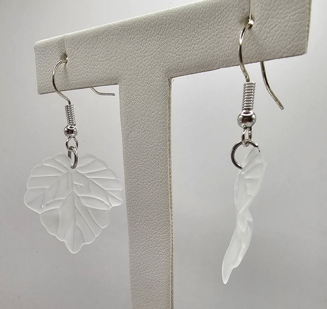 Opaque Acrylic Earrings.