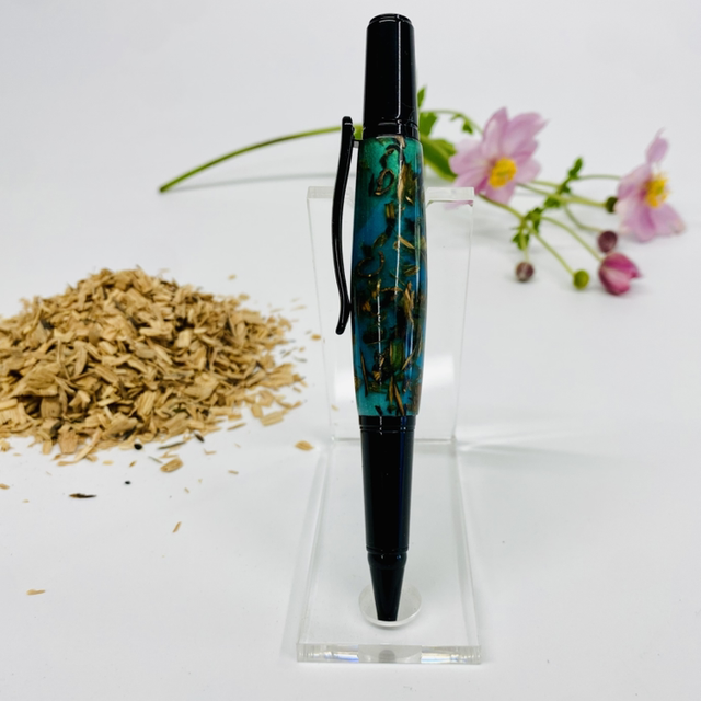 Whiskey Resin Twist Pen