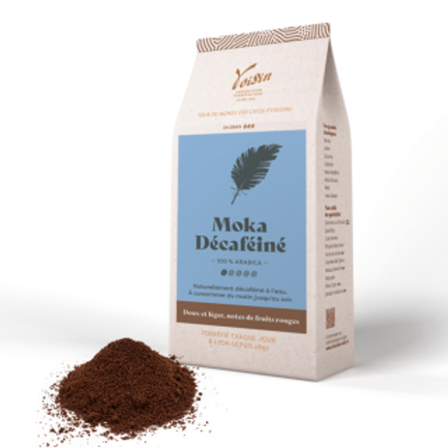 Café Décaféiné en grains ou moulu 
