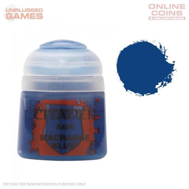 Games Workshop Citadel 12ml Macragge Blue Base Paint # 21-08