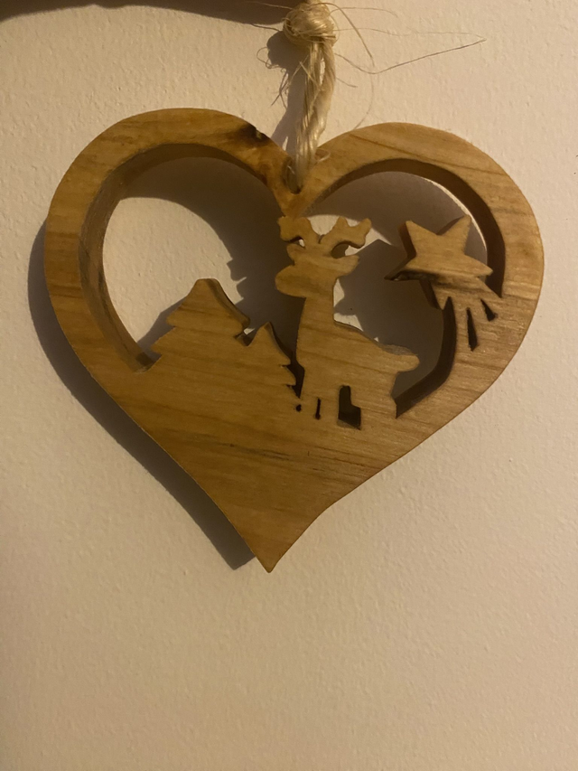 boule de noël cœur 1