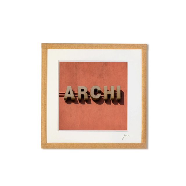 Archi - tirage photo encadré