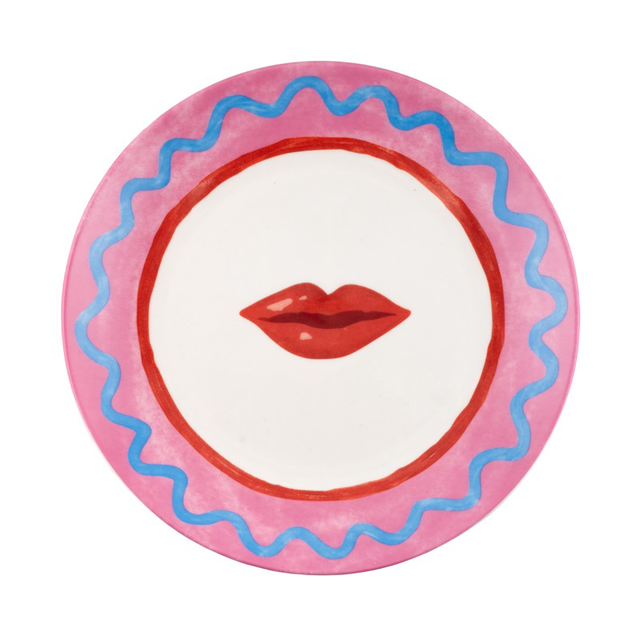 Servies Bordje bisou bisou