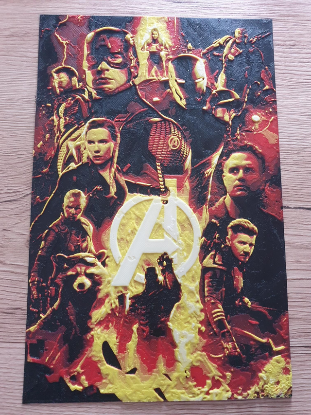 Plaque Deco avengers 1