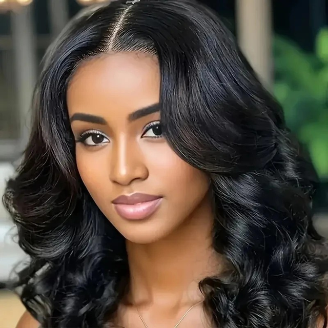 Hair, 5x5 Lace Closure Body Wave Human Hair Wig