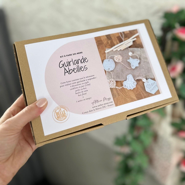 Coffret DIY Guirlande ABEILLES