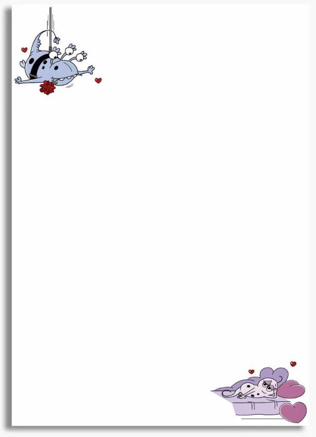 Notizblock Grumpy & Joy