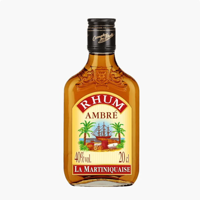 FLASK RHUM AMBRÉ 