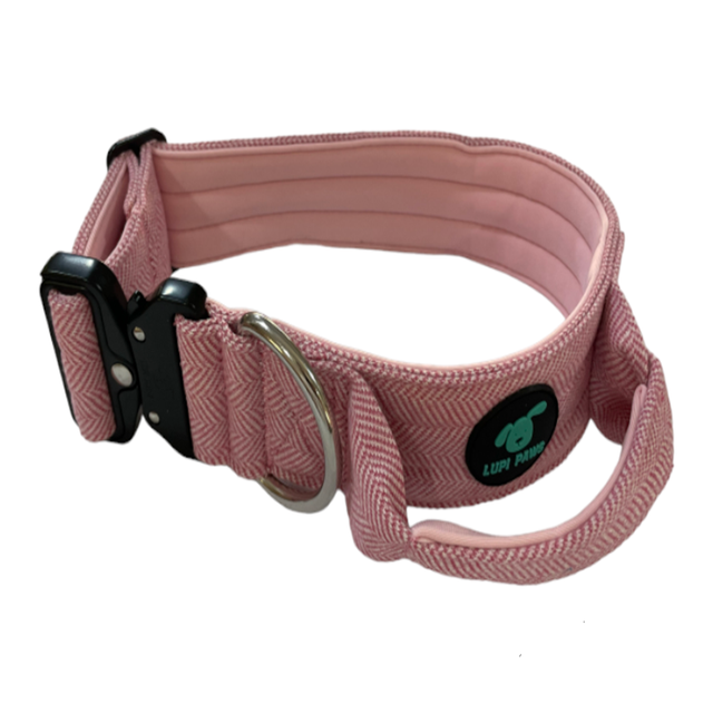 Tweed Collar - Pink