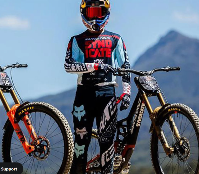 Maillot FOX à manches longues FLEXAIR ELEVATED jaune ou bleu