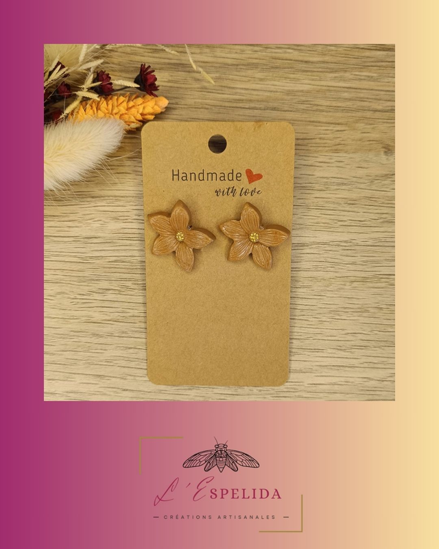 Lil'Flowers sable et doré