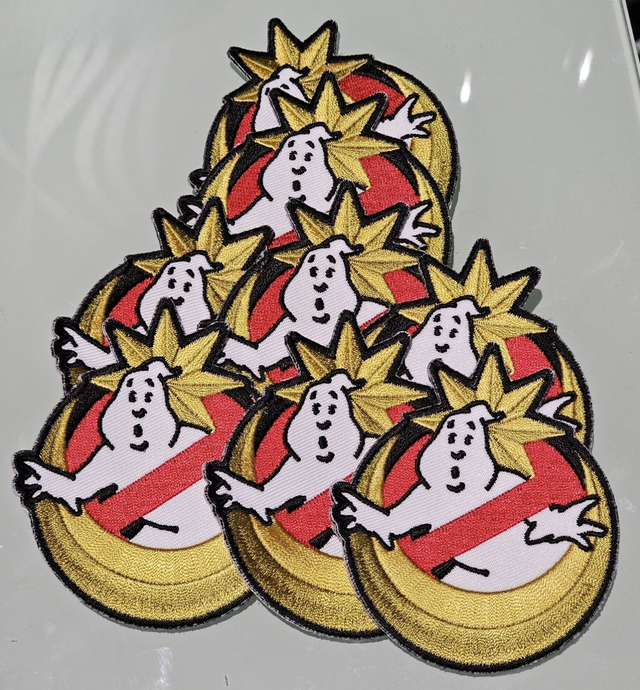 Portsmouth Ghostbusters Logo Patch (Iron-On)