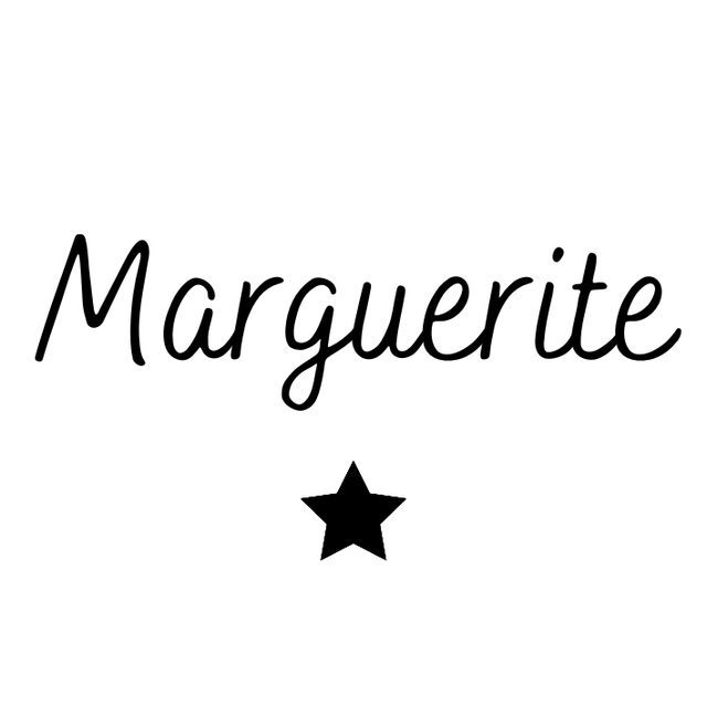 Lot de stickers papier &quot;Marguerite&quot; - Personnalisable