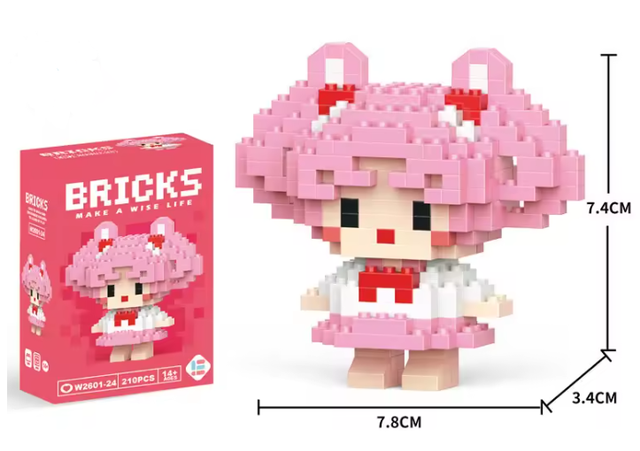 Aprendiz lunar rosada · Nivel fácil