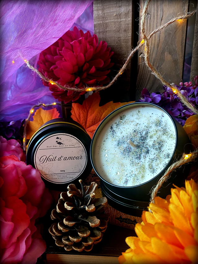 Bougie parfumée Nuit d'amour