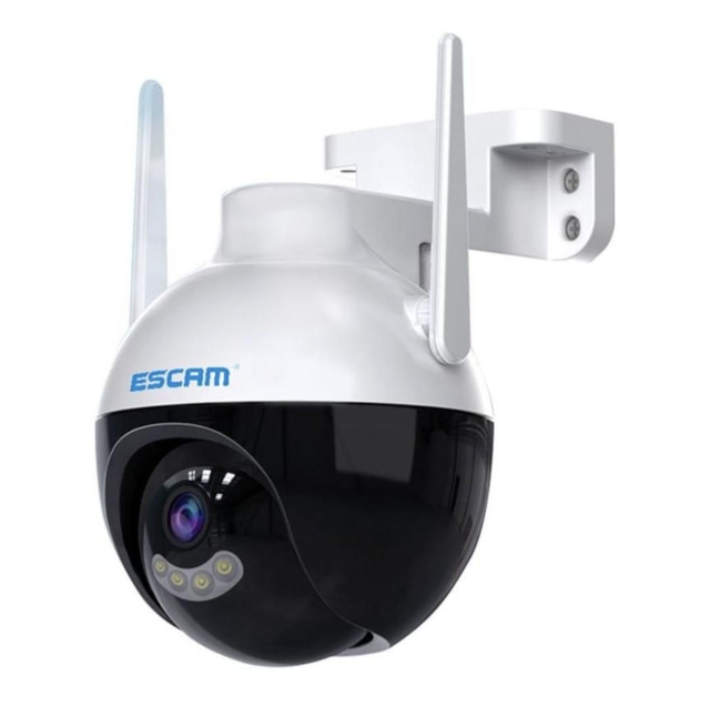 Cámara de seguridad IP Escam QF300 3MP Outdoor Visión Nocturna Wifi Blanco