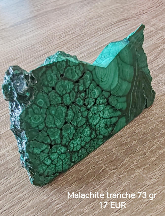Malachite tranche 