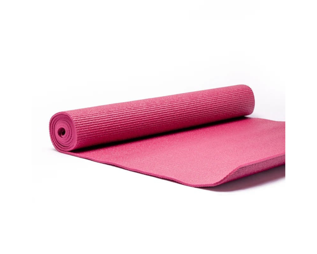 Tapis de yoga rose PVC