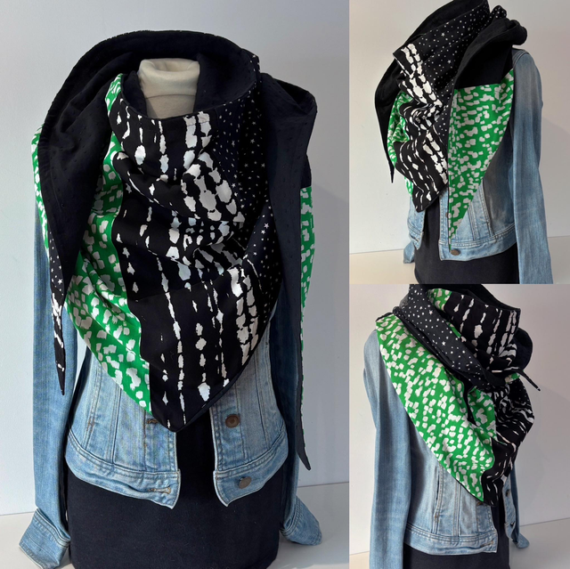 Maxi Chèche E292 Patchwork double Été