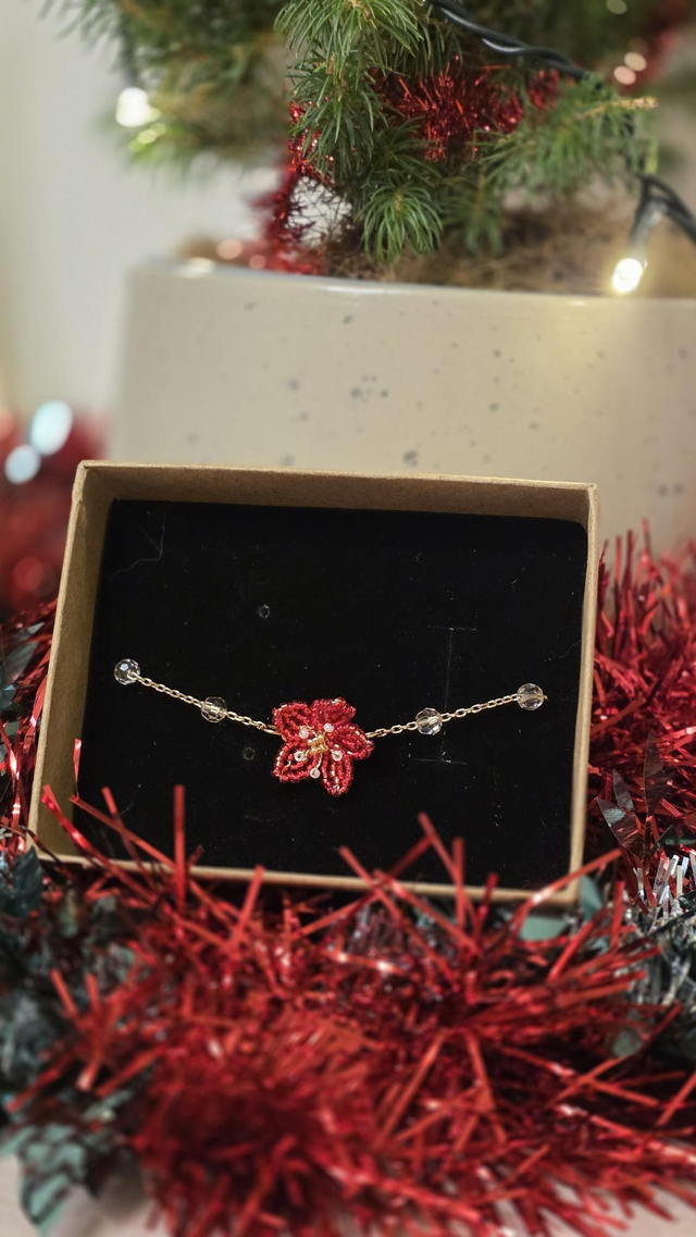 Bracelet perlé - Christmas Wish