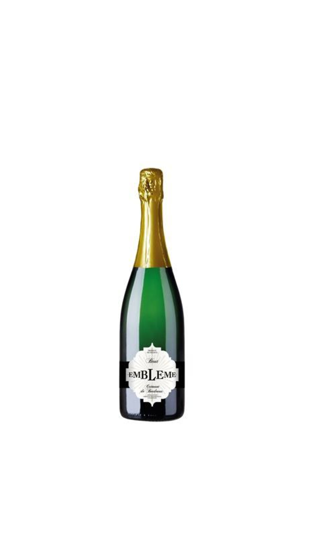 Emblème AOC Crémant de Bordeaux Brut, 75cl