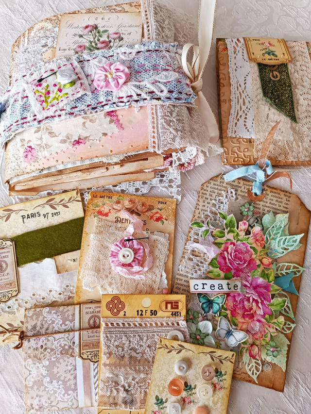 KIT tuto + JUNK ROSIE