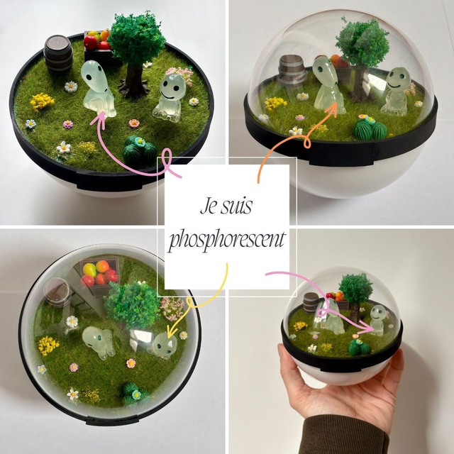 🌼 Terrarium Ghibli - Édition printemps - Kodama
