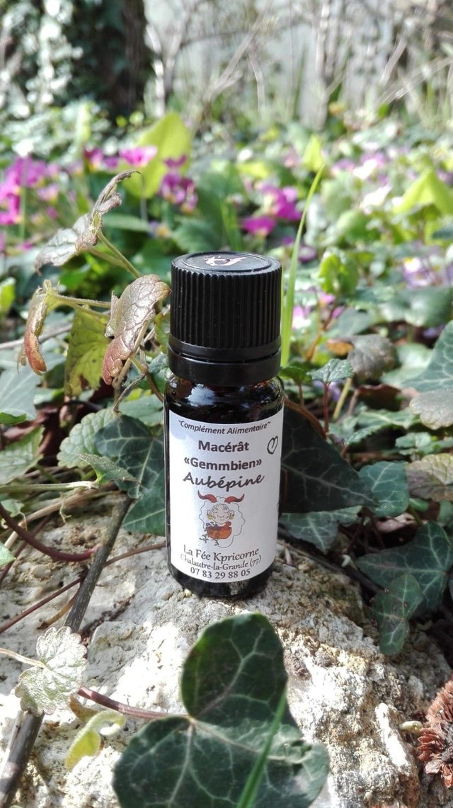 MACERAT DE BOURGEONS d&#039;Aubépine [BIEN-ETRE Détente] 10ml