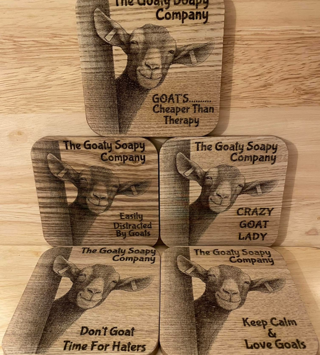 Goaty Coasters