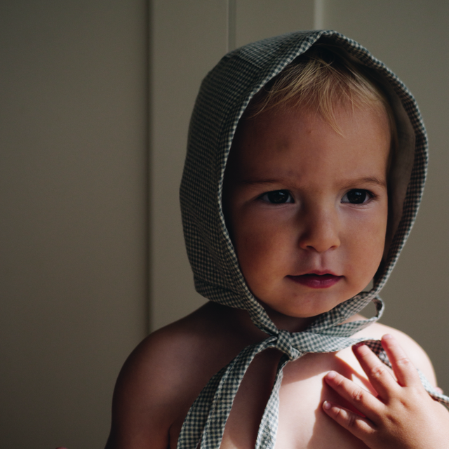 Lettice Bonnet - Mini Gingham 