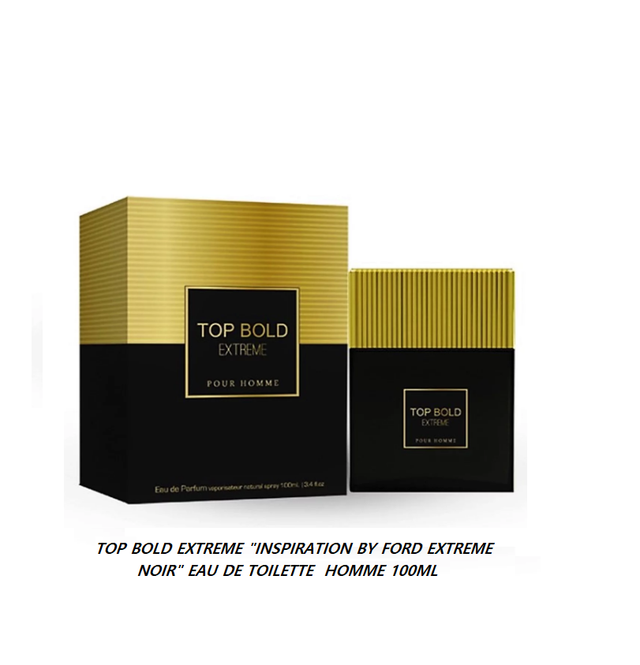 Top Bold Extreme " inspiration Tom Ford Noir extrême " eau de toilette homme 100ml