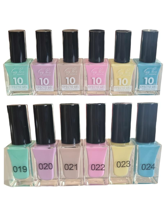 Vernis à ongles tenue 10 jours – 6 couleurs