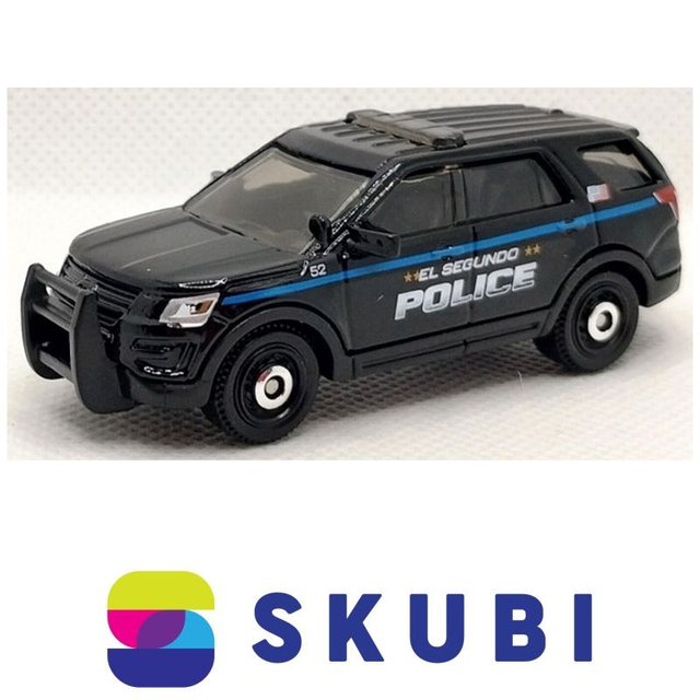 2016 FORD INTERCEPTOR UTILITY EL SEGUNDO POLICE - MATCHBOX