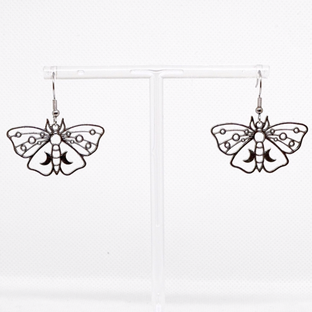 Moth Earrings