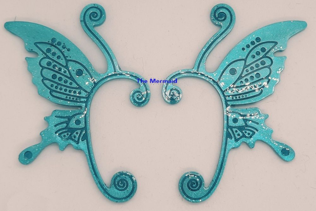 resin earcuffs  (verschillende kleuren verkrijgbaar)