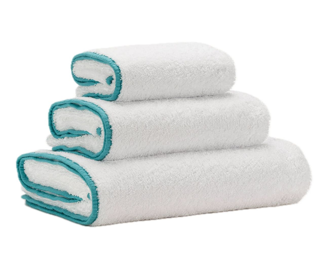 Abyss Habidecor Sauvage towel color 302 ( lagoon )