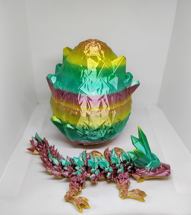 Œuf de dragon cristal 