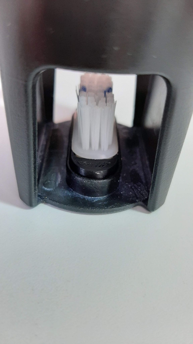 Adapter für das Reinigungsbad der Topitec Werkzeugwelle