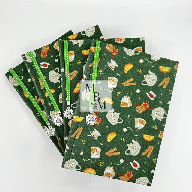 Spiced Tea - Handmade A5 Notebook 🍂📖